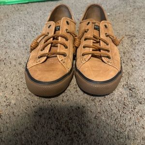 Women’s Sperry Brown suede sneakers